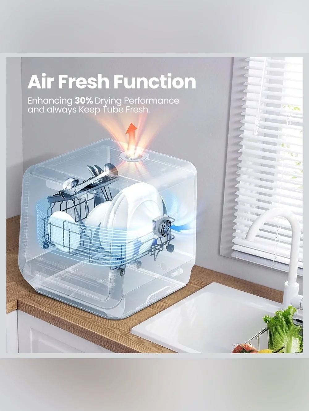 Comfee Countertop Dishwasher